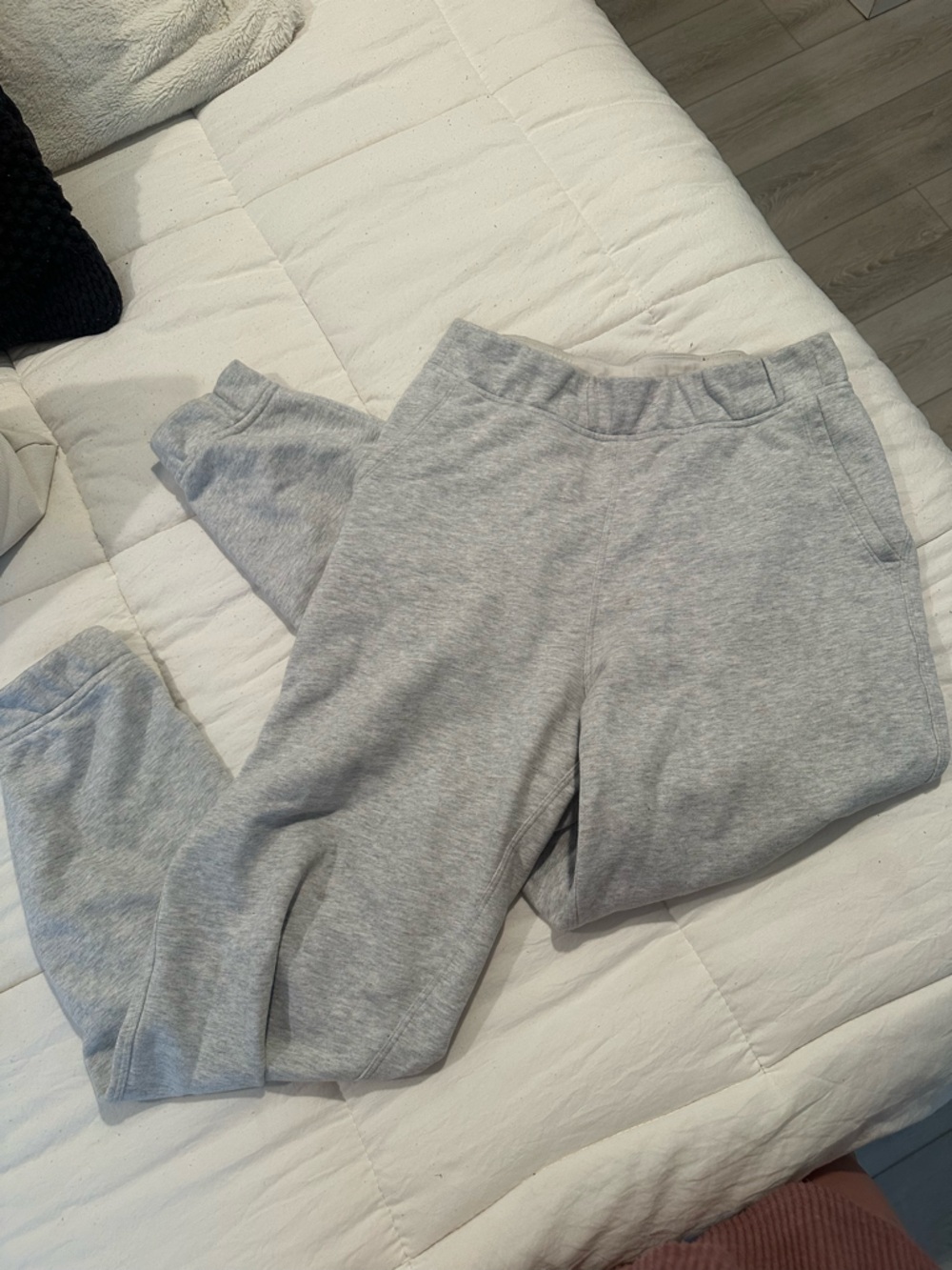 Gray Lululemon joggers